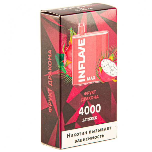 Inflave Max Фрукт Дракона (4000 Затяжек) в Сыктывкаре