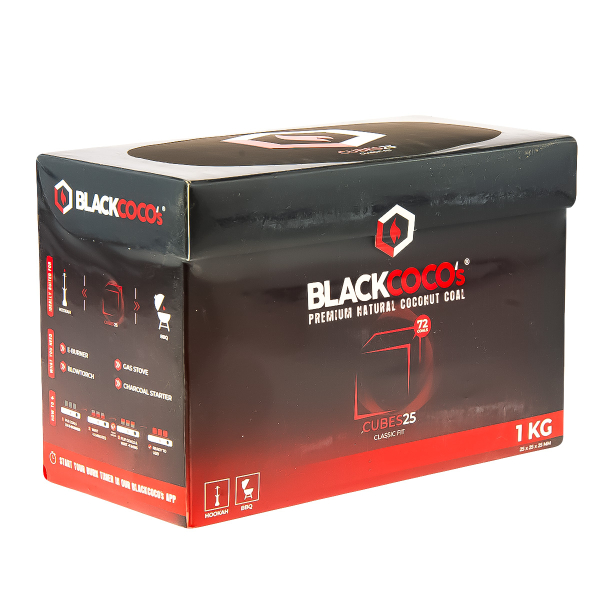 Уголь Blackcoco’s Кокосовый 72 Шт (25 Мм) в Сыктывкаре