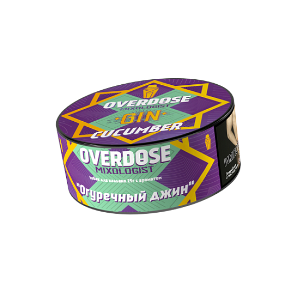 Табак Overdose Gin Cucumber   25 грамм в Сыктывкаре