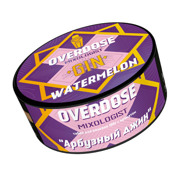 Табак Overdose Gin Watermelon  100 грамм в Сыктывкаре