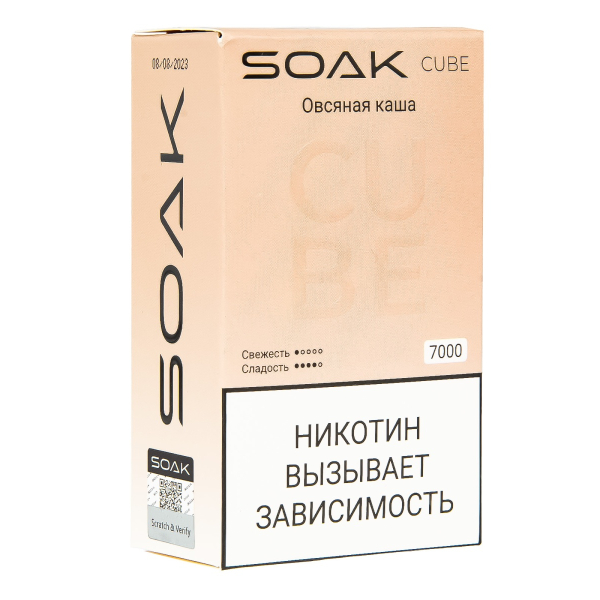Soak Cube Овсяная Каша 7000 Затяжек в Сыктывкаре