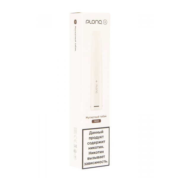 Plonq Plus Мускатный Табак (1500 Затяжек) 20 Мг в Сыктывкаре