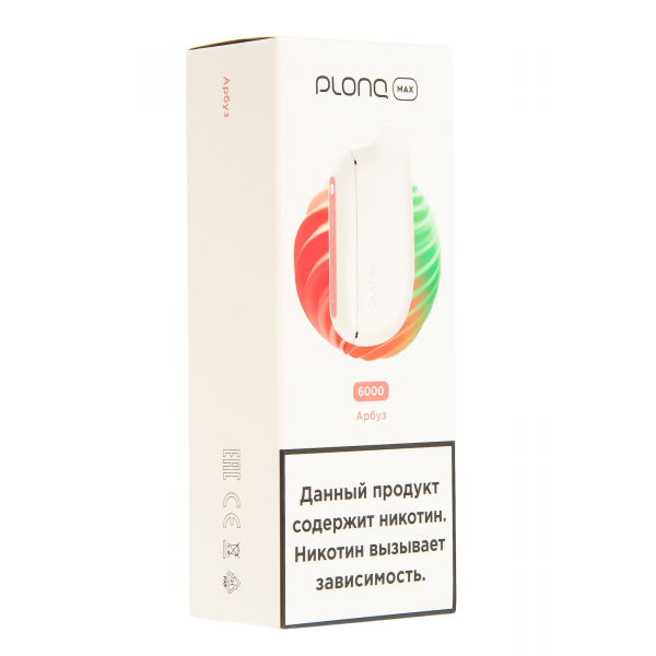 Plonq Max Арбуз (6000 Затяжек) 20 Мг в Сыктывкаре