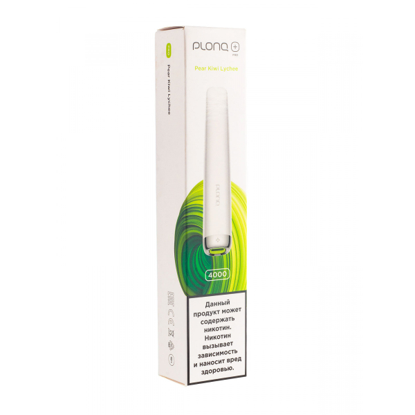 Plonq Plus Pro Груша Киви Личи (4000 Затяжек) 20 Мг в Сыктывкаре