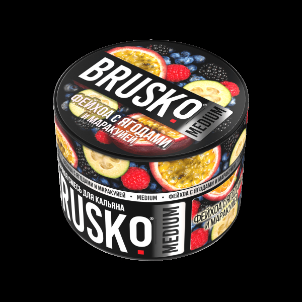 Смесь Brusko Medium Фейхоа С Ягодами И Маракуйей  50 гр в Сыктывкаре
