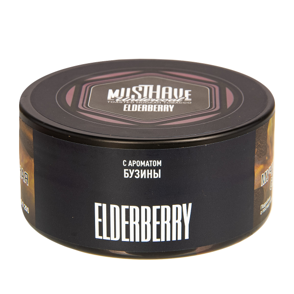 Табак Musthave Elderberry  125 грамм в Сыктывкаре