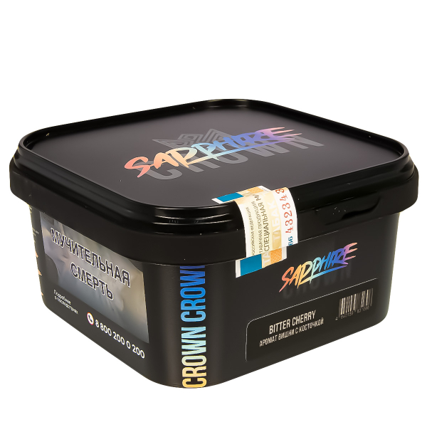 Табак Sapphire Crown Bitter Cherry  200 грамм в Сыктывкаре