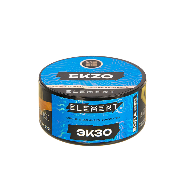 Табак Element Вода Ekzo New  25 грамм в Сыктывкаре