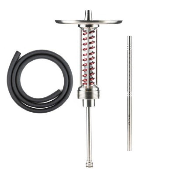 Кальян Bsp Hookah Cybertank Black White Candy Red в Сыктывкаре