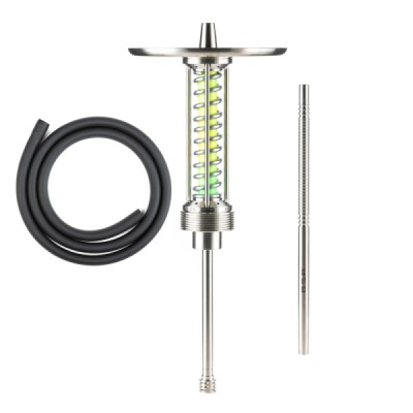 Кальян Bsp Hookah Cybertank Yellow Green Chrome в Сыктывкаре
