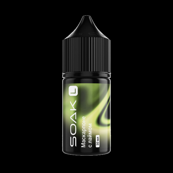 Жидкость Soak L30 Mascarpone Lime 30 Мл 2 Мг в Сыктывкаре
