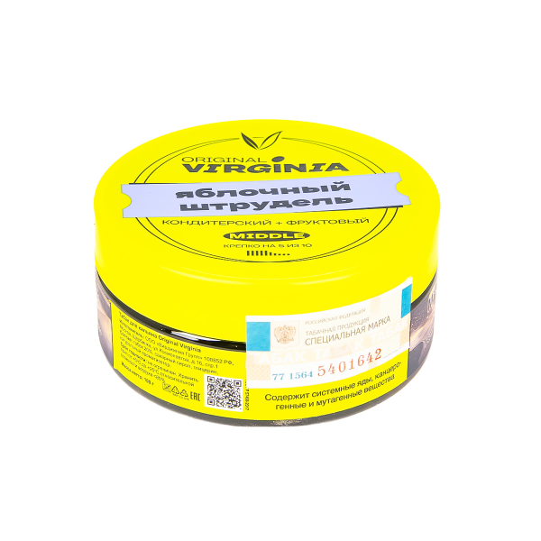Табак Original Virginia Middle Яблочный Штрудель  100 грамм в Сыктывкаре