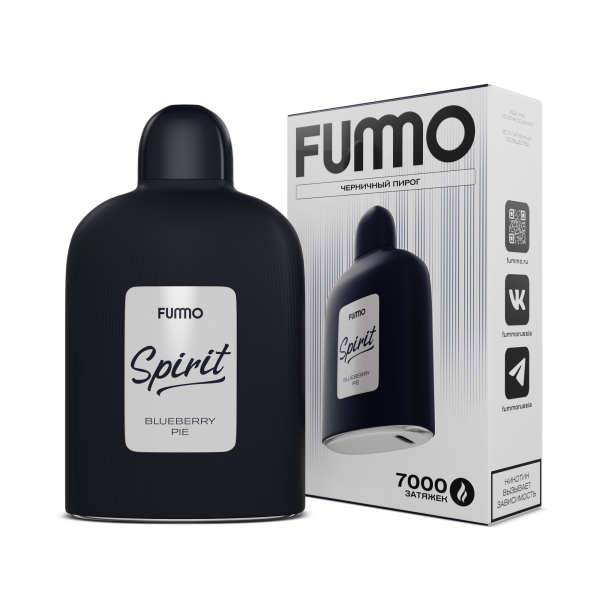Электронка Fummo Spirit Черничный Пирог   в Сыктывкаре