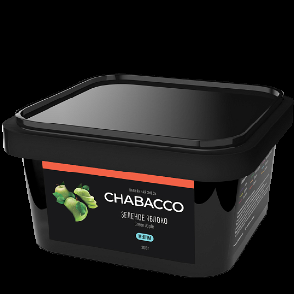 Смесь Chabacco Green Apple    Medium 200 гр в Сыктывкаре