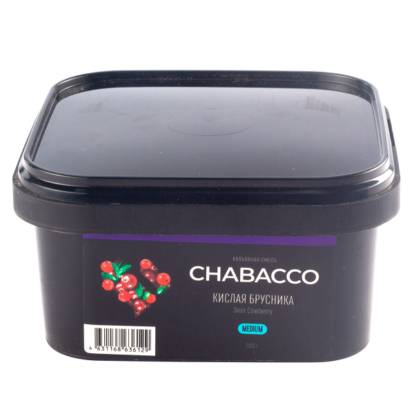 Смесь Chabacco Sour Cowberry    Medium 200 гр в Сыктывкаре