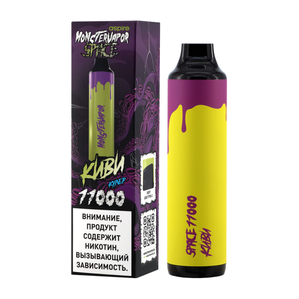 Электронка Monstervapor Space Киви (11000 Затяжек) в Сыктывкаре