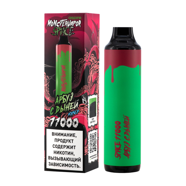 Электронка Monstervapor Space Арбуз И Дыня (11000 Затяжек) в Сыктывкаре