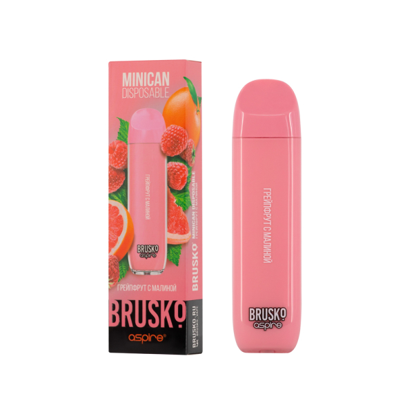 Электронка Brusko Minican Грейпфрут С Малиной (1500 Затяжек) в Сыктывкаре
