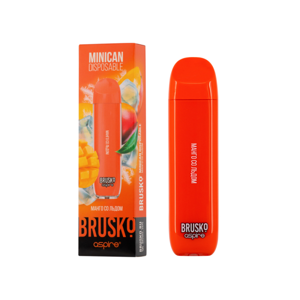 Электронка Brusko Minican Манго Со Льдом (1500 Затяжек) в Сыктывкаре