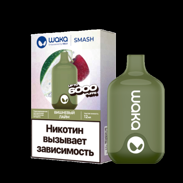 Электронка Waka Вишнёвый Лайм (6000 Затяжек) в Сыктывкаре