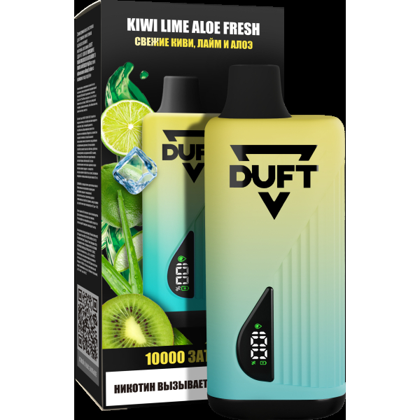 Электронка Duft Kiwi Lime Aloe Fresh (10000 Затяжек) в Сыктывкаре