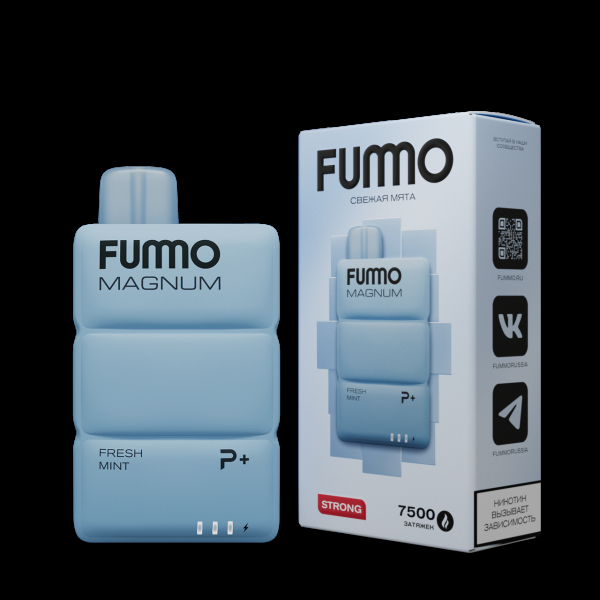 Электронка Fummo Magnum Свежая Мята (7500 Затяжек) в Сыктывкаре
