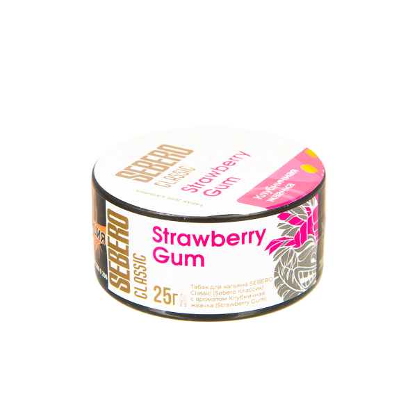 Табак Sebero Strawberry Gum  25 грамм в Сыктывкаре