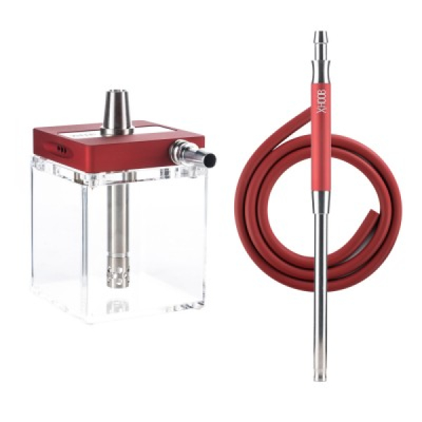 Кальян Hoob Subatom Wine Red Stainless Steel в Сыктывкаре
