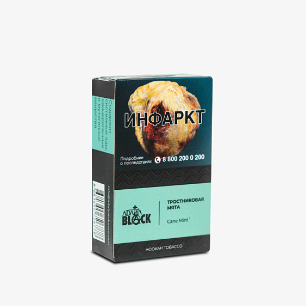 Табак Adalya Black Cane Mint (Тростниковая Мята)  Aтп 20 грамм в Сыктывкаре