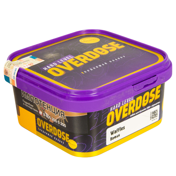 Табак Overdose Waffles  200 грамм в Сыктывкаре