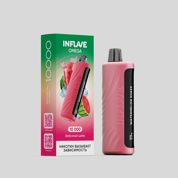 Электронка Inflave Omega Арбузный Шейк (10000 Затяжек) в Сыктывкаре