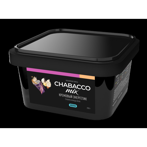 Смесь Chabacco Mix Medium Creamy Energy Drink  200 гр в Сыктывкаре