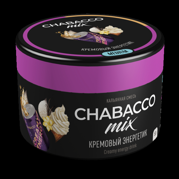 Смесь Chabacco Mix Medium Creamy Energy Drink  50 гр в Сыктывкаре