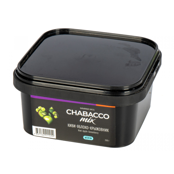 Смесь Chabacco Mix Medium Kiwi Apple Gooseberry  200 гр в Сыктывкаре
