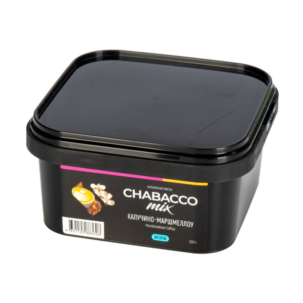 Смесь Chabacco Mix Medium Cappuccino Marshmallow  200 гр в Сыктывкаре