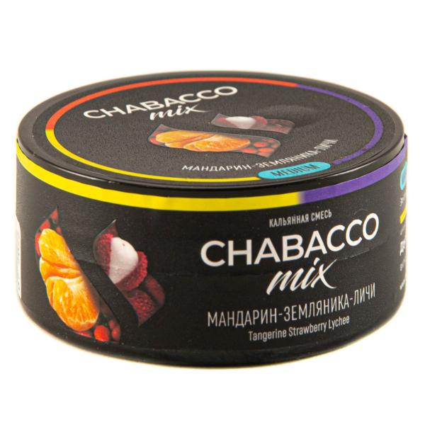 Смесь Chabacco Mix Medium Tangerine Strawberry Lychee  25 гр в Сыктывкаре