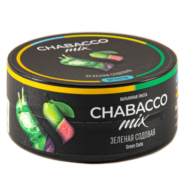 Смесь Chabacco Mix Medium Green Soda  25 гр в Сыктывкаре
