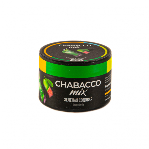 Смесь Chabacco Mix Medium Green Soda  50 гр в Сыктывкаре