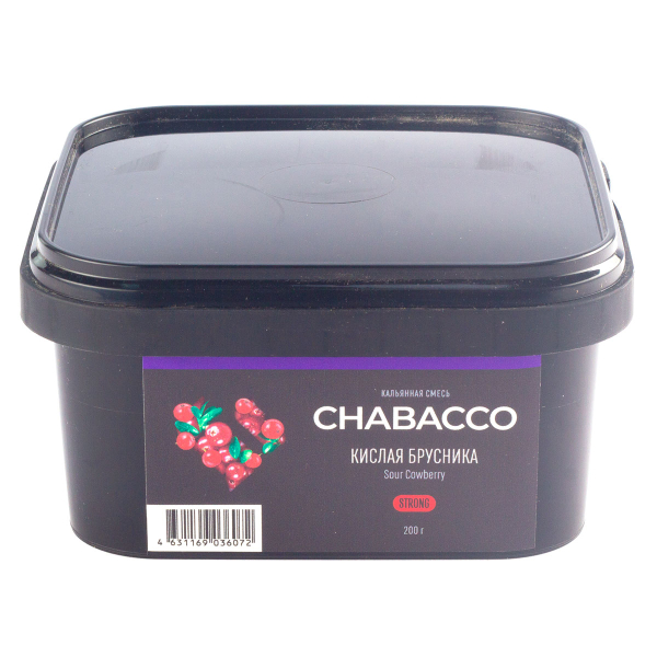 Смесь Chabacco Strong Sour Cowberry  200 гр в Сыктывкаре
