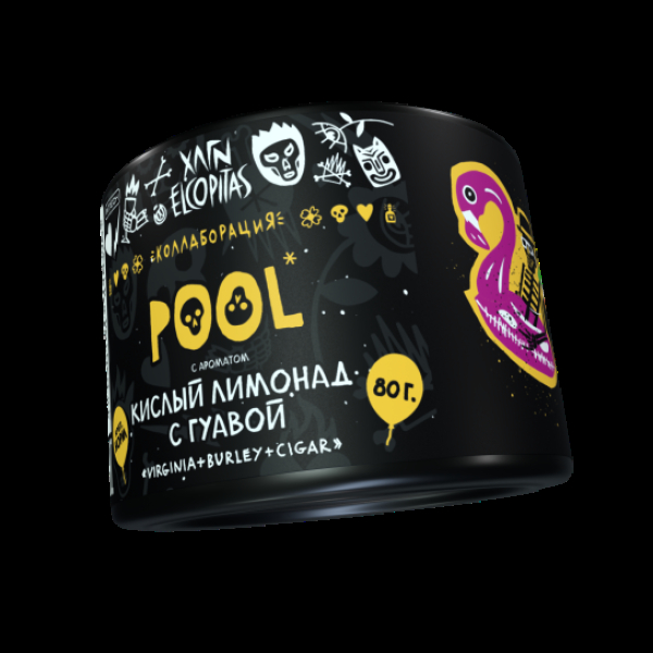 Табак  Хулиган Pool (Кислый Лимонад С Гуавой)  80 грамм в Сыктывкаре
