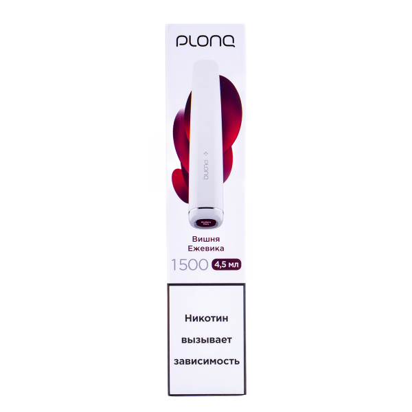 Электронка Plonq Plus Вишня Ежевика (1500 Затяжек) 20 Мг в Сыктывкаре