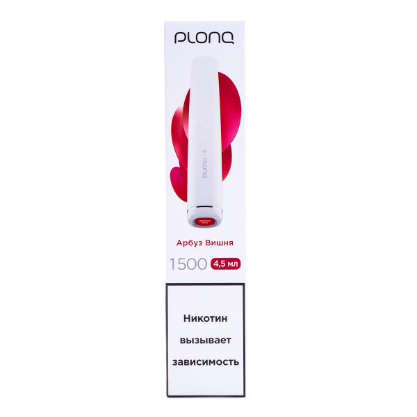 Электронка Plonq Plus Арбуз Вишня (1500 Затяжек) 20 Мг в Сыктывкаре