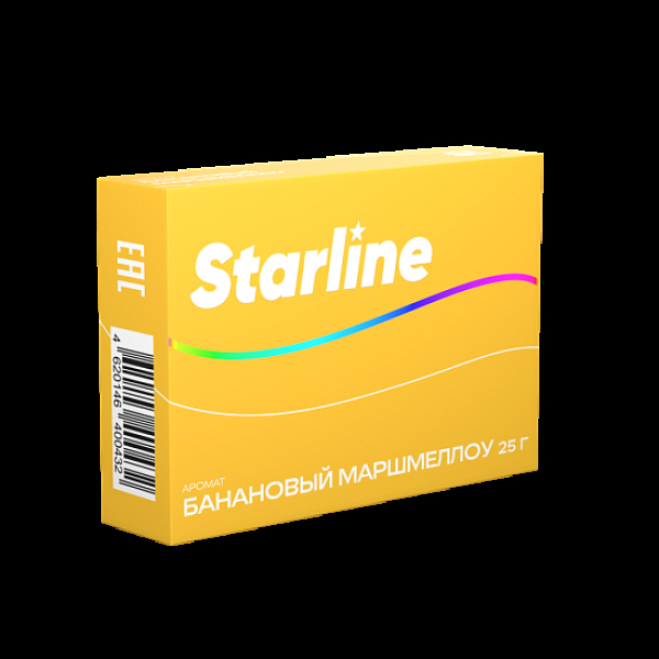 Табак Starline Банановый Маршмеллоу  25 грамм в Сыктывкаре