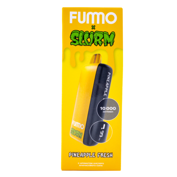 Электронка Fummo Indic Slurm Кислый Ананасовый Сок (10 000 Затяжек) в Сыктывкаре