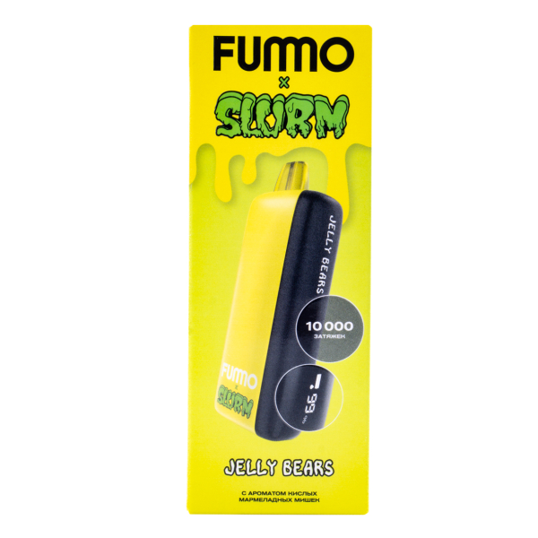 Электронка Fummo Indic Slurm Кислые Мармеладные Мишки (10 000 Затяжек) в Сыктывкаре