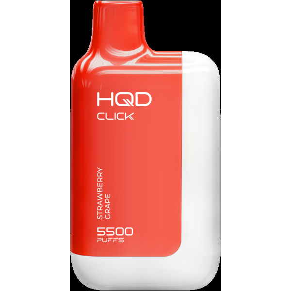 POD-система Hqd Click Устройство + Картридж Клубника Виноград (5500 Затяжек) в Сыктывкаре