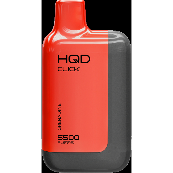POD-система Hqd Click Устройство + Картридж Гранатовый Сок Со Смородиной И Лимоном (5500 Затяжек) в Сыктывкаре