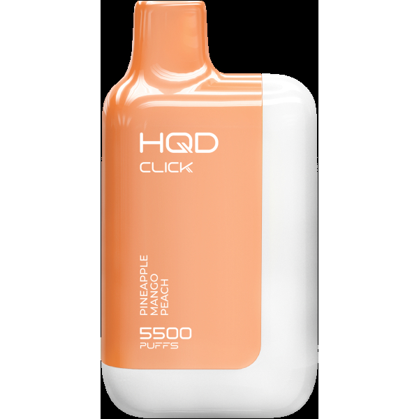 POD-система Hqd Click Устройство + Картридж Ананас Манго Персик (5500 Затяжек) в Сыктывкаре