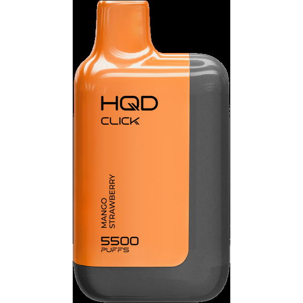 POD-система Hqd Click Устройство + Картридж Манго Клубника (5500 Затяжек) в Сыктывкаре