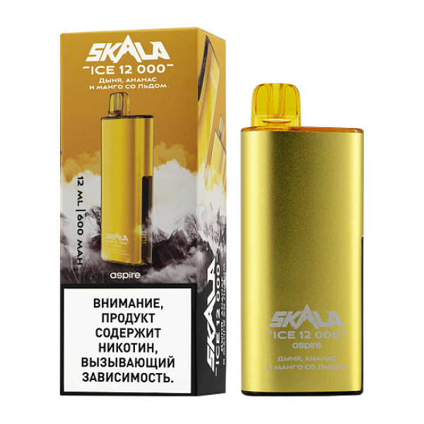 Электронка Skala Ice 12000 Дыня,Ананас И Манго Со Льдом в Сыктывкаре